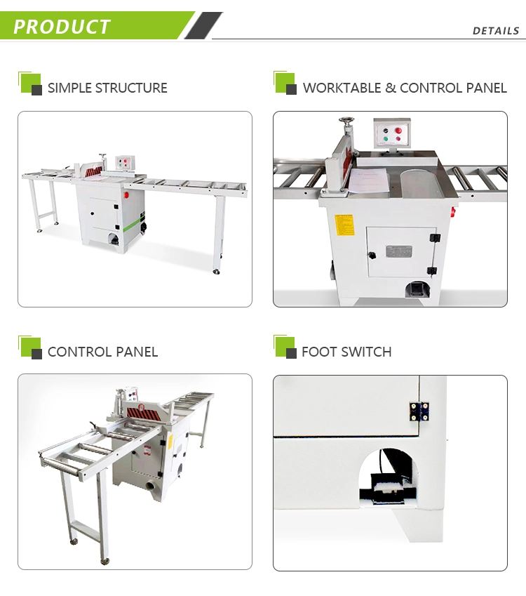 Precision High Speed Cut off Saw Electric Wood Cutting Machine