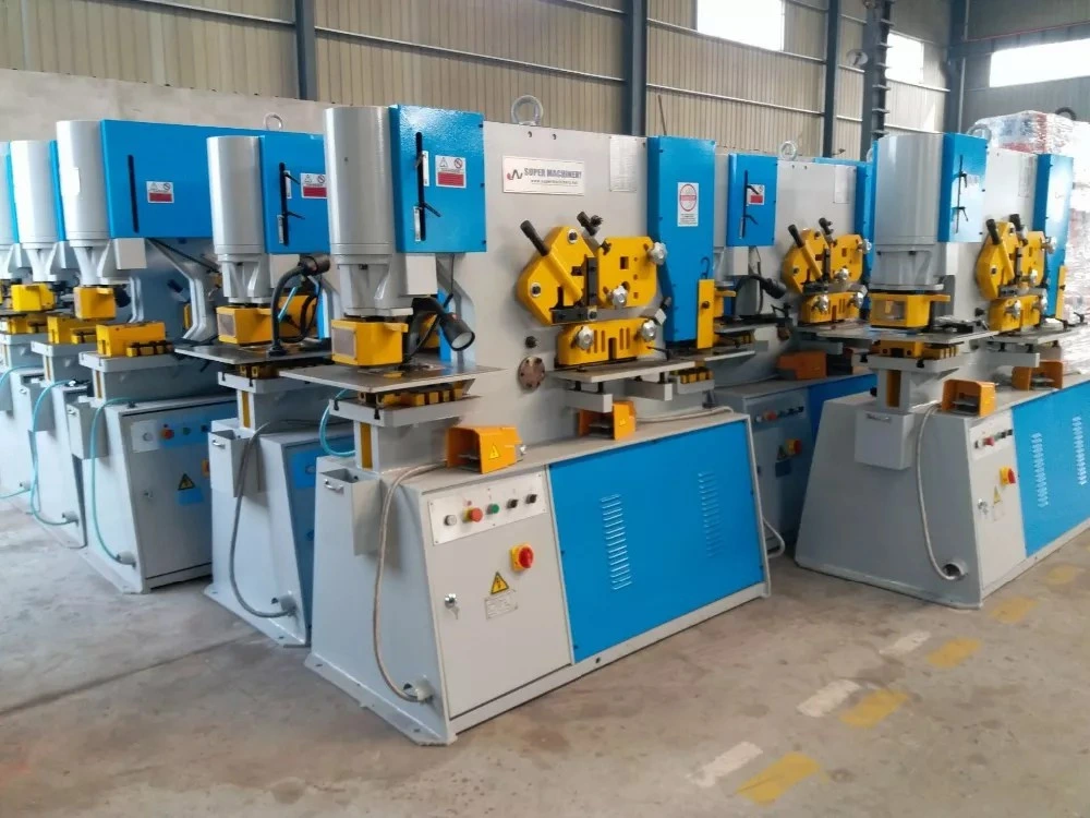 Customized 55ton Horizontal Sumore Q35y Series Hydraulic Iron Worker Ironworkers Cutting Machine